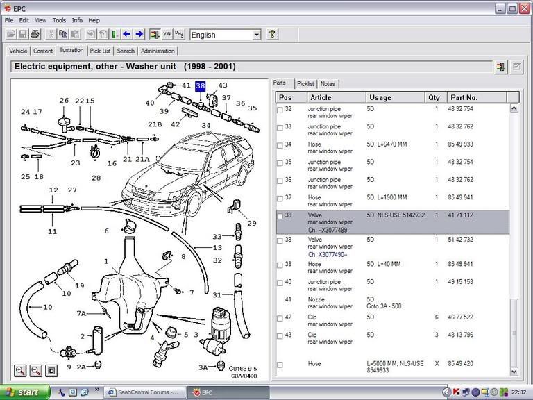 Windscreen Washer Pump Failure Help Needed SaabCentral Forums